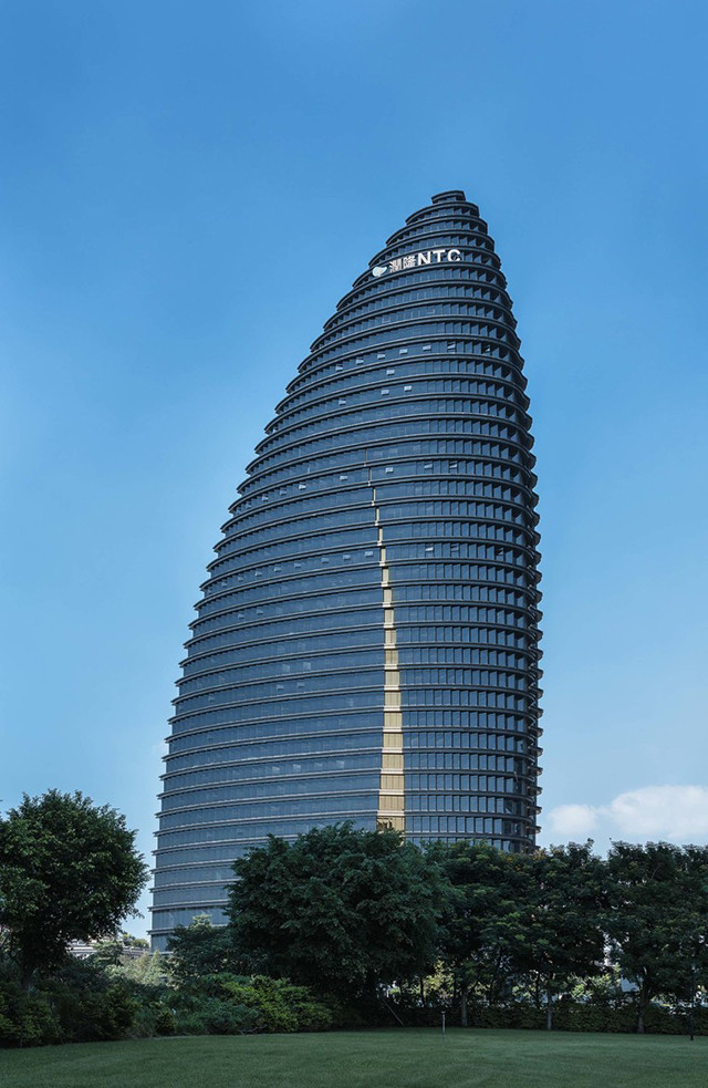 建筑师设计台湾春笋形状建筑
