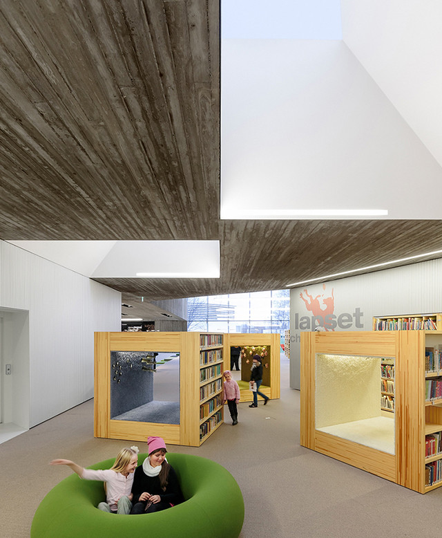 芬兰国宝级建筑设计师芬兰图书馆