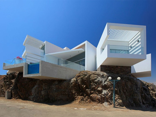 建筑设计师设计秘鲁海滩住宅