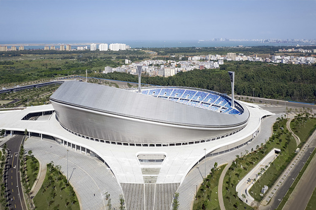 著名建筑师事务所操刀海口五源河体育场