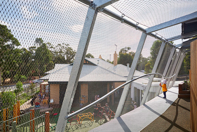 建筑师在古老小屋基础上改造墨尔本儿童托管中心