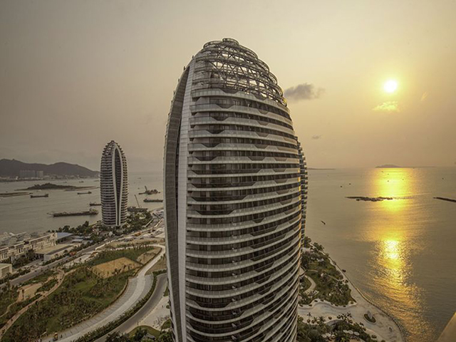 国内著名建筑师设计三亚凤凰岛酒店